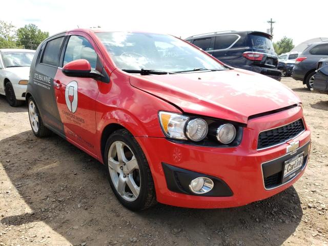 1G1JE6SB7F4146655 - 2015 CHEVROLET SONIC TWO TONE photo 1