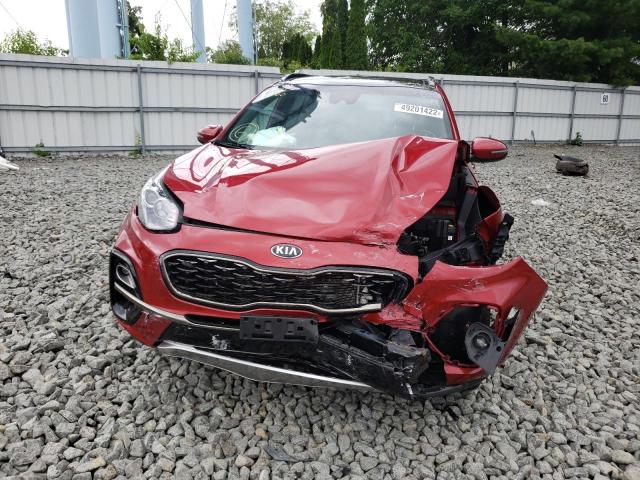 KNDP6CAC9L7830625 - 2020 KIA SPORTAGE S RED photo 9