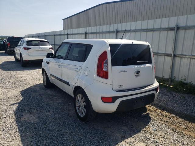 KNDJT2A51D7555666 - 2013 KIA SOUL WHITE photo 3