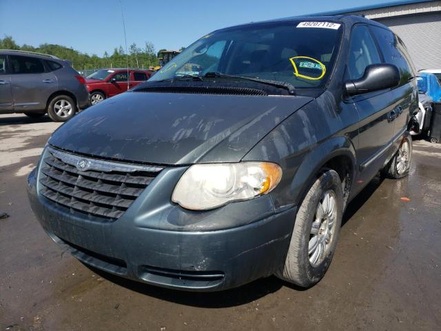 2A4GP54L06R809230 - 2006 CHRYSLER TOWN & COU GRAY photo 2