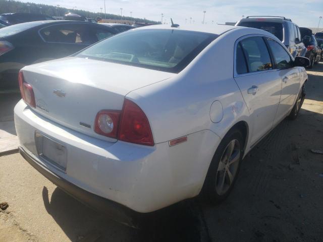 1G1ZC5EU9BF172172 - 2011 CHEVROLET MALIBU 1LT 白色 照片 4