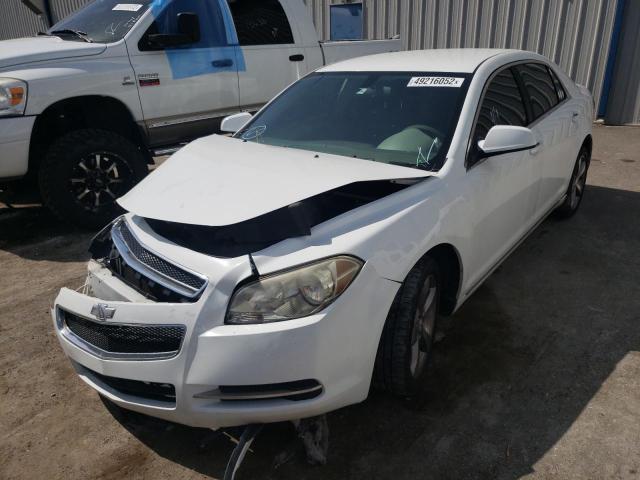 1G1ZC5EU1BF373337 - 2011 CHEVROLET MALIBU 1LT WHITE photo 2