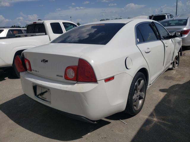 1G1ZC5EU1BF373337 - 2011 CHEVROLET MALIBU 1LT WHITE photo 4