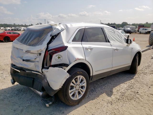 1GYKNAR44MZ144961 - 2021 CADILLAC XT5 LUXURY WHITE photo 4