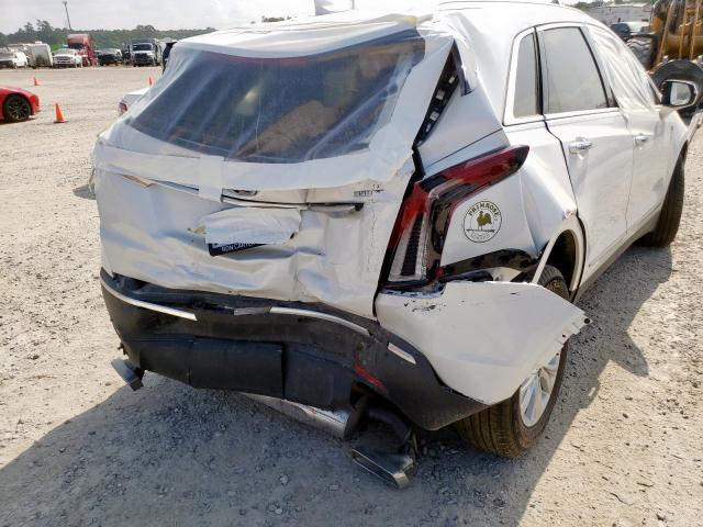 1GYKNAR44MZ144961 - 2021 CADILLAC XT5 LUXURY WHITE photo 9