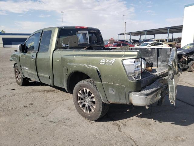 1N6AA06A94N581974 - 2004 NISSAN TITAN GREEN photo 3