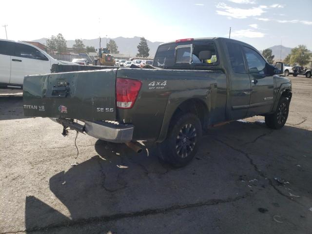 1N6AA06A94N581974 - 2004 NISSAN TITAN GREEN photo 4