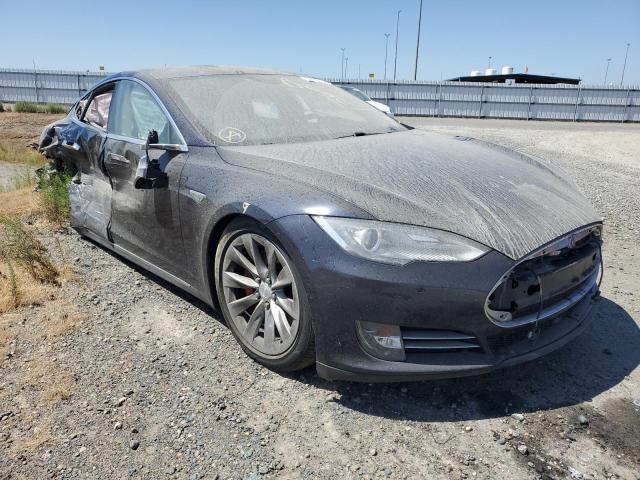 5YJSA1H28EFP66732 - 2014 TESLA MODEL S Mavi foto 1
