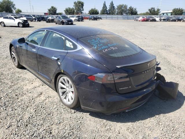 5YJSA1H28EFP66732 - 2014 TESLA MODEL S Mavi foto 3