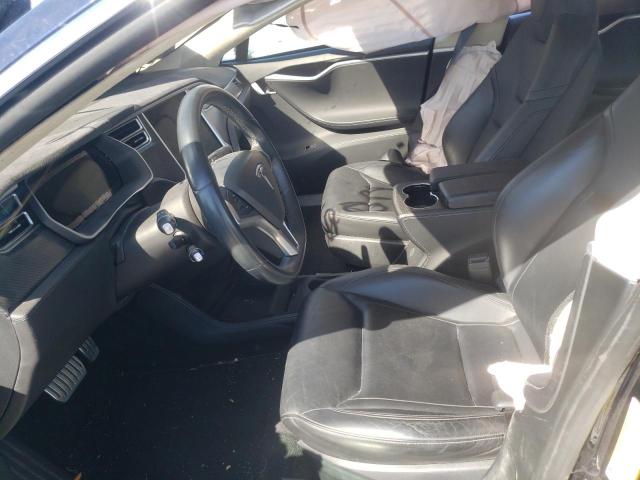 5YJSA1H28EFP66732 - 2014 TESLA MODEL S Mavi foto 5