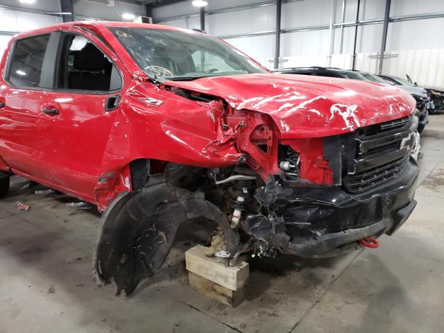 1GCPYFED7KZ145086 - 2019 CHEVROLET SILVERADO RED photo 9