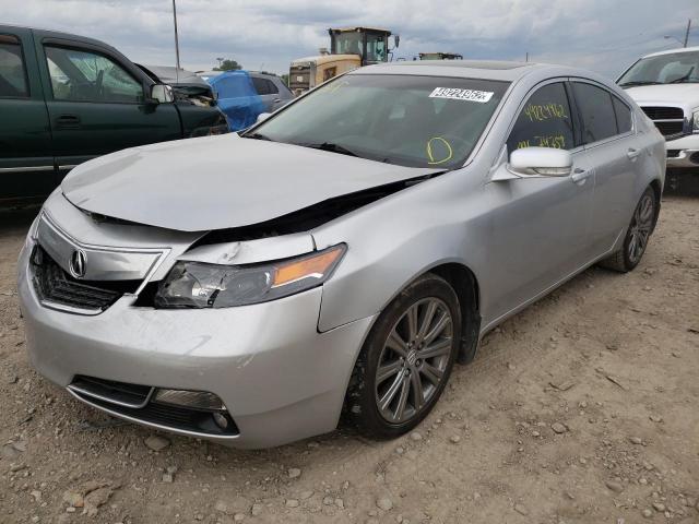 19UUA8F34DA017951 - 2013 ACURA TL SE GRAY photo 2