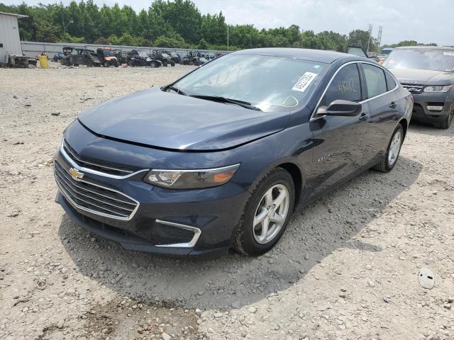 1G1ZB5ST4JF164641 - 2018 CHEVROLET MALIBU LS BLUE photo 2