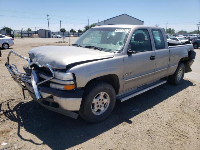 1GCEK19T02E243168 - 2002 CHEVROLET SILVERADO SILVER photo 2