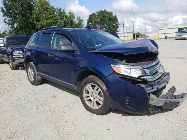 2FMDK3GC3CBA67588 - 2012 FORD EDGE SE BLUE photo 1