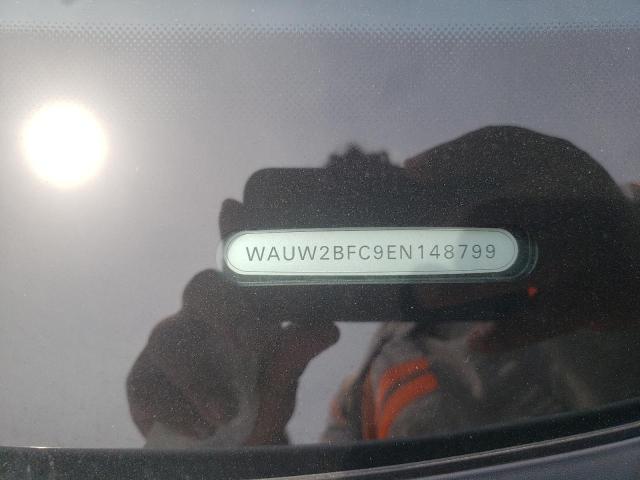 WAUW2BFC9EN148799 - 2014 AUDI S7 PREMIUM WHITE photo 10