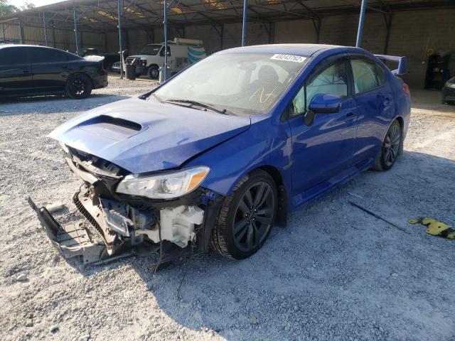 JF1VA1E62H9837223 - 2017 SUBARU WRX PREMIU BLUE photo 2