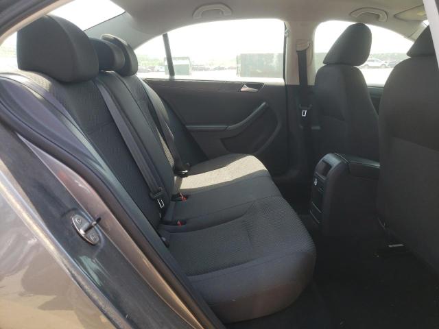 3VW2K7AJ7EM309467 - 2014 VOLKSWAGEN JETTA BASE GRAY photo 6