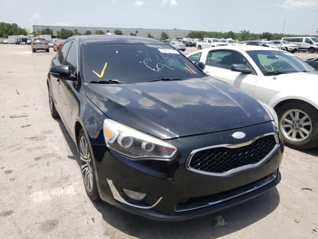 KNALN4D75E5119845 - 2014 KIA CADENZA PR BLACK photo 1