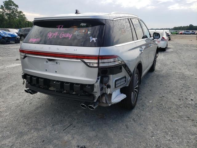 5LM5J7XC9NGL12577 - 2022 LINCOLN AVIATOR RE 银色 照片 4
