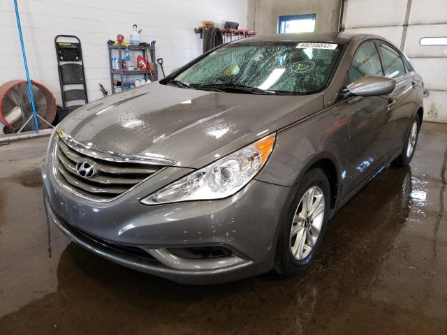 5NPEB4AC7BH286855 - 2011 HYUNDAI SONATA GLS GRAY photo 2