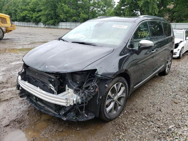 2C4RC1GGXJR109208 - 2018 CHRYSLER PACIFICA L BLACK photo 2