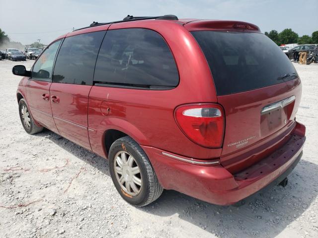 2C4GP54L05R194666 - 2005 CHRYSLER TOWN&COUNT RED photo 3