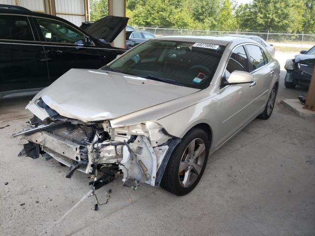 1G1ZC5E0XCF269458 - 2012 CHEVROLET MALIBU 1LT 金色 照片 2