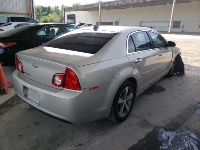 1G1ZC5E0XCF269458 - 2012 CHEVROLET MALIBU 1LT 金色 照片 4