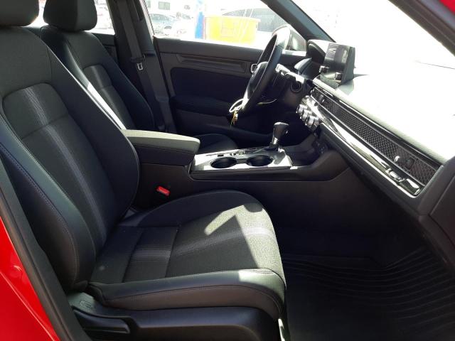 2HGFE2F52NH571116 - 2022 HONDA CIVIC SPOR RED photo 5