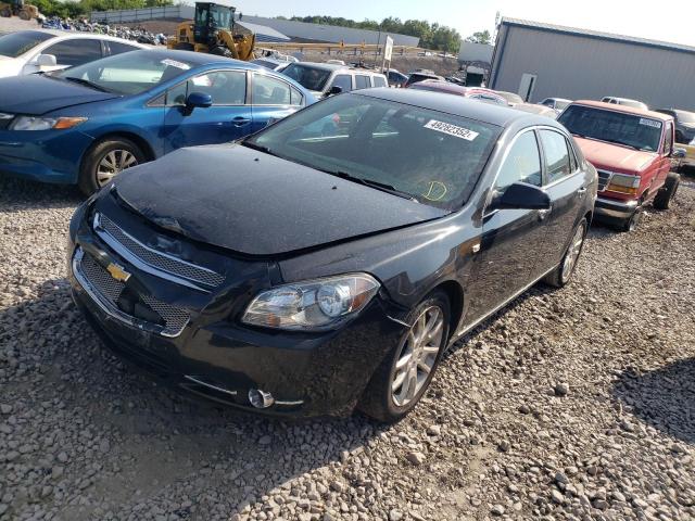 1G1ZK57748F265345 - 2008 CHEVROLET MALIBU LTZ შავი ფოტო 2