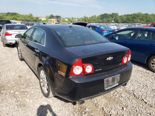 1G1ZK57748F265345 - 2008 CHEVROLET MALIBU LTZ შავი ფოტო 3