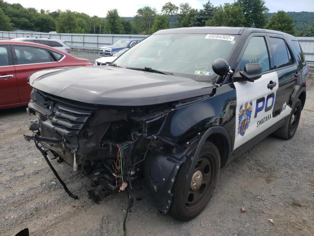1FM5K8AR9JGA58253 - 2018 FORD EXPLORER POLICE INTERCEPTOR  photo 2