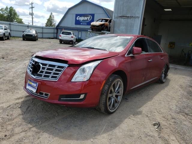 2G61L5S38E9196995 - 2014 CADILLAC XTS RED photo 2