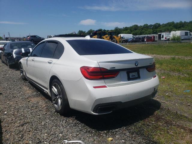 WBA7F2C54JB238811 - 2018 BMW 750 XI WHITE photo 3