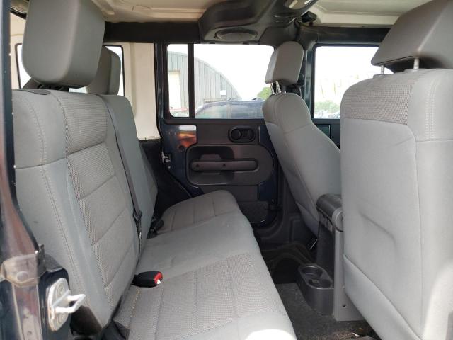 1J4GA59167L161668 - 2007 JEEP WRANGLER S BLUE photo 6