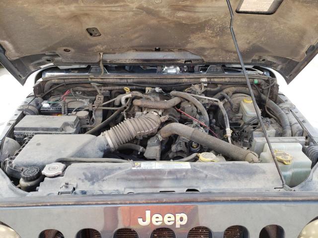 1J4GA59167L161668 - 2007 JEEP WRANGLER S BLUE photo 7