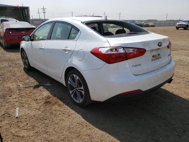 KNAFX4A86G5479973 - 2016 KIA FORTE EX WHITE photo 3