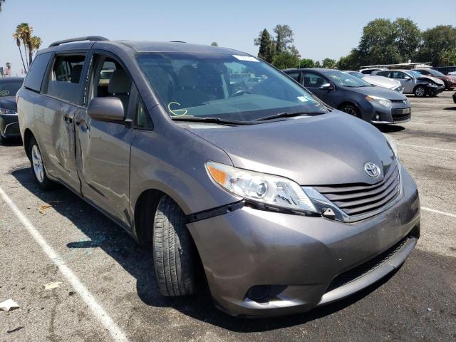 5TDKK3DC4FS571635 - 2015 TOYOTA SIENNA LE CHARCOAL photo 1