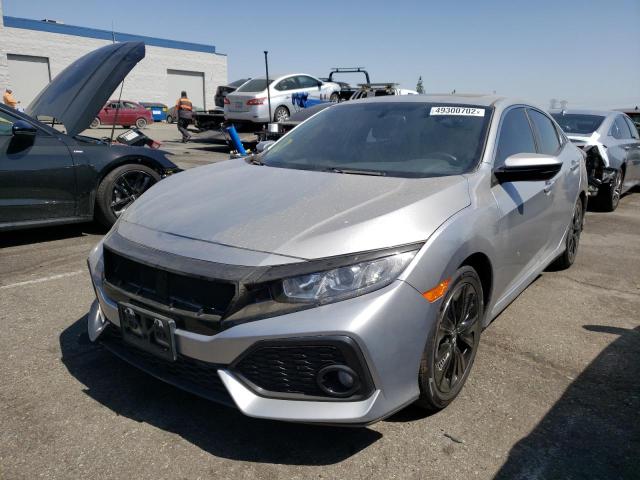 SHHFK7H72JU414820 - 2018 HONDA CIVIC EXL 银色 照片 2