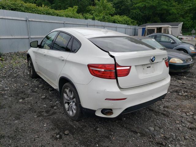 5UXFG2C59DL785999 - 2013 BMW X6 XDRIVE3 WHITE photo 3