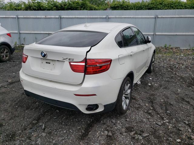 5UXFG2C59DL785999 - 2013 BMW X6 XDRIVE3 WHITE photo 4