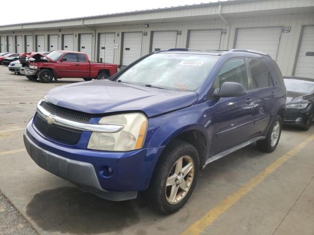 2CNDL73FX56167669 - 2005 CHEVROLET EQUINOX BLUE photo 2