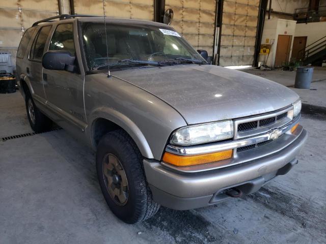 1GNDT13WX2K224986 - 2002 CHEVROLET BLAZER TAN photo 1