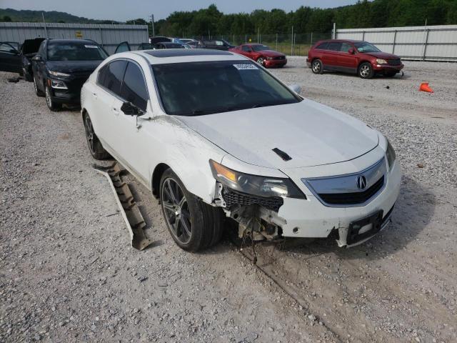 19UUA8F51EA005405 - 2014 ACURA TL TECH WHITE photo 1