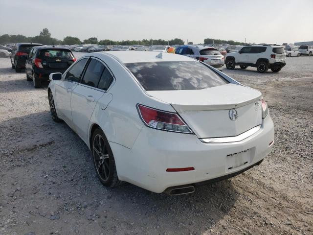 19UUA8F51EA005405 - 2014 ACURA TL TECH WHITE photo 3