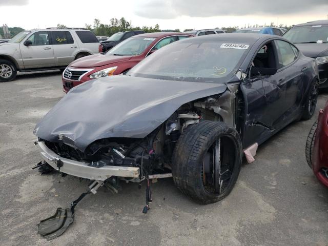 5YJSA1E68MF438801 - 2021 TESLA MODEL S Boz foto 2