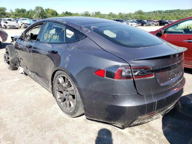 5YJSA1E68MF438801 - 2021 TESLA MODEL S Boz foto 3