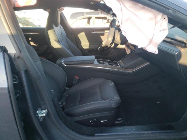 5YJSA1E68MF438801 - 2021 TESLA MODEL S Boz foto 5