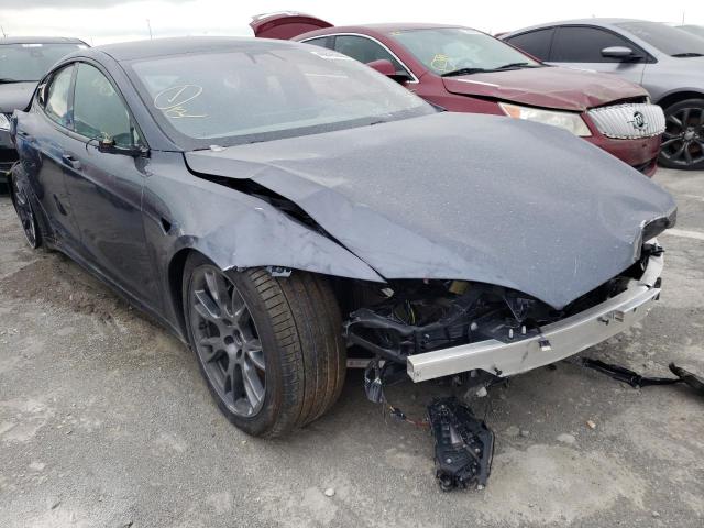 5YJSA1E68MF438801 - 2021 TESLA MODEL S Boz foto 9